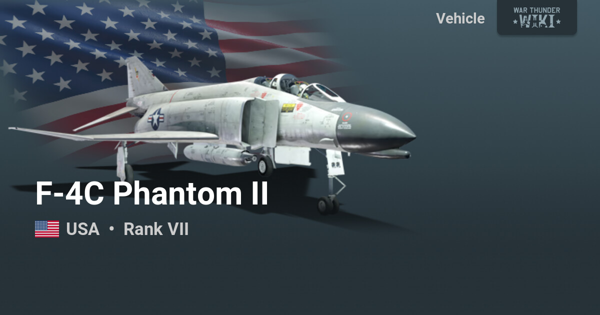 フミシュナ4 VT2 F-4S Phantom II - War Thunder Wiki