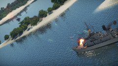 HMS Peacock firing versus Pr.206 2.png