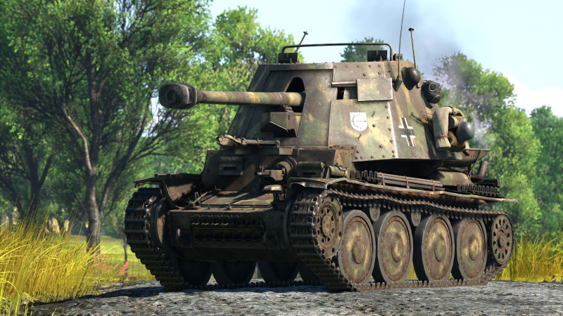 World War Germany Tank SD.KFZ.138 Marder III AUSF.H Military
