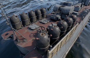 YAM-43 mines on Project 1204