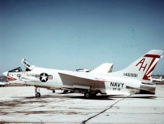 F-8C Crusader of VF-111 at NAS North Island 1968.jpg