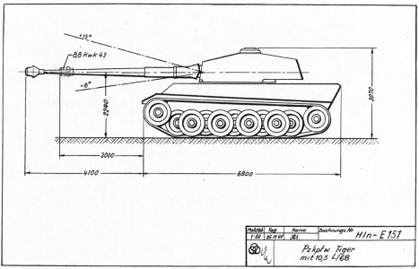 Correspondent huurder Aquarium Tiger II (10.5 cm Kw.K) - War Thunder Wiki