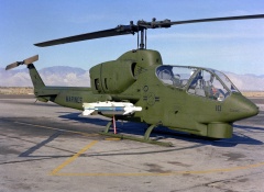 AH-1T SeaCobra with AGM-122 Sidearm at China Lake 1981.jpg