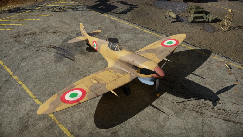 GarageImage Spitfire Mk Vb trop Italy.jpg